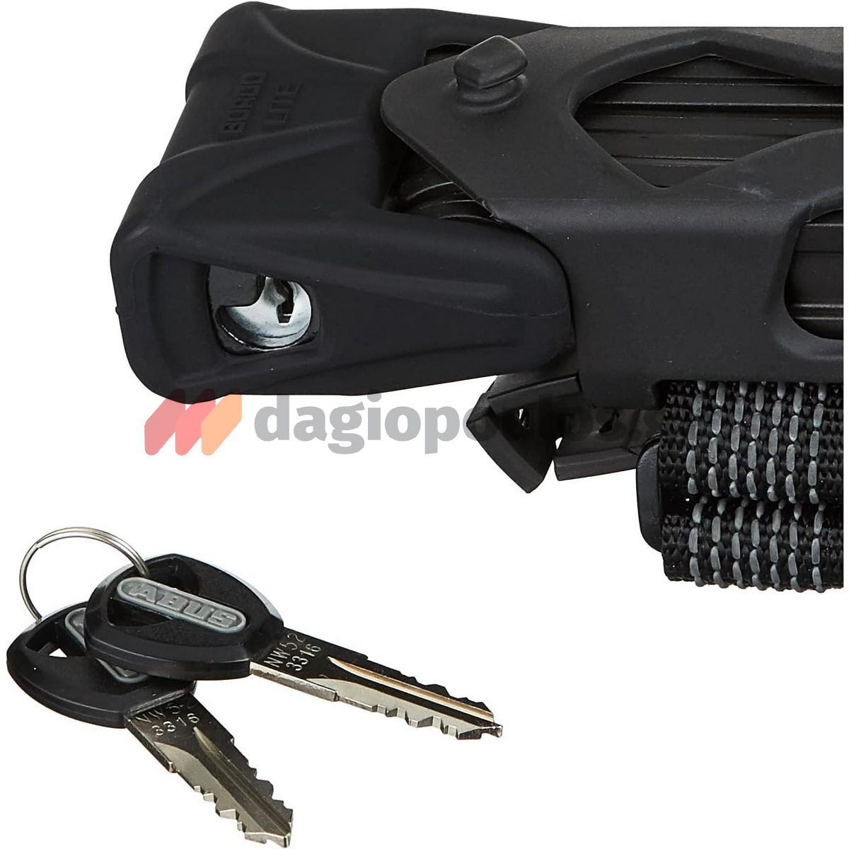 Abus 6050/85 BORDO™ Lite Κλειδαριά Μοτοσυκλέτας - Ποδηλάτου Αρθρωτή 85cm