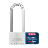 Abus 64Ti/50 ΗΒ80 Titalium Λουκέτο Ασφαλείας 50mm ΜΑΚΡΥΛΑΙΜΟ