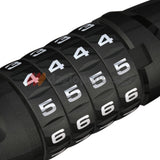 Abus 6615C/85/15 Tresorflex Κλειδαριά Ποδηλάτου Συρματόσχοινου Με Συνδυασμό 85cm