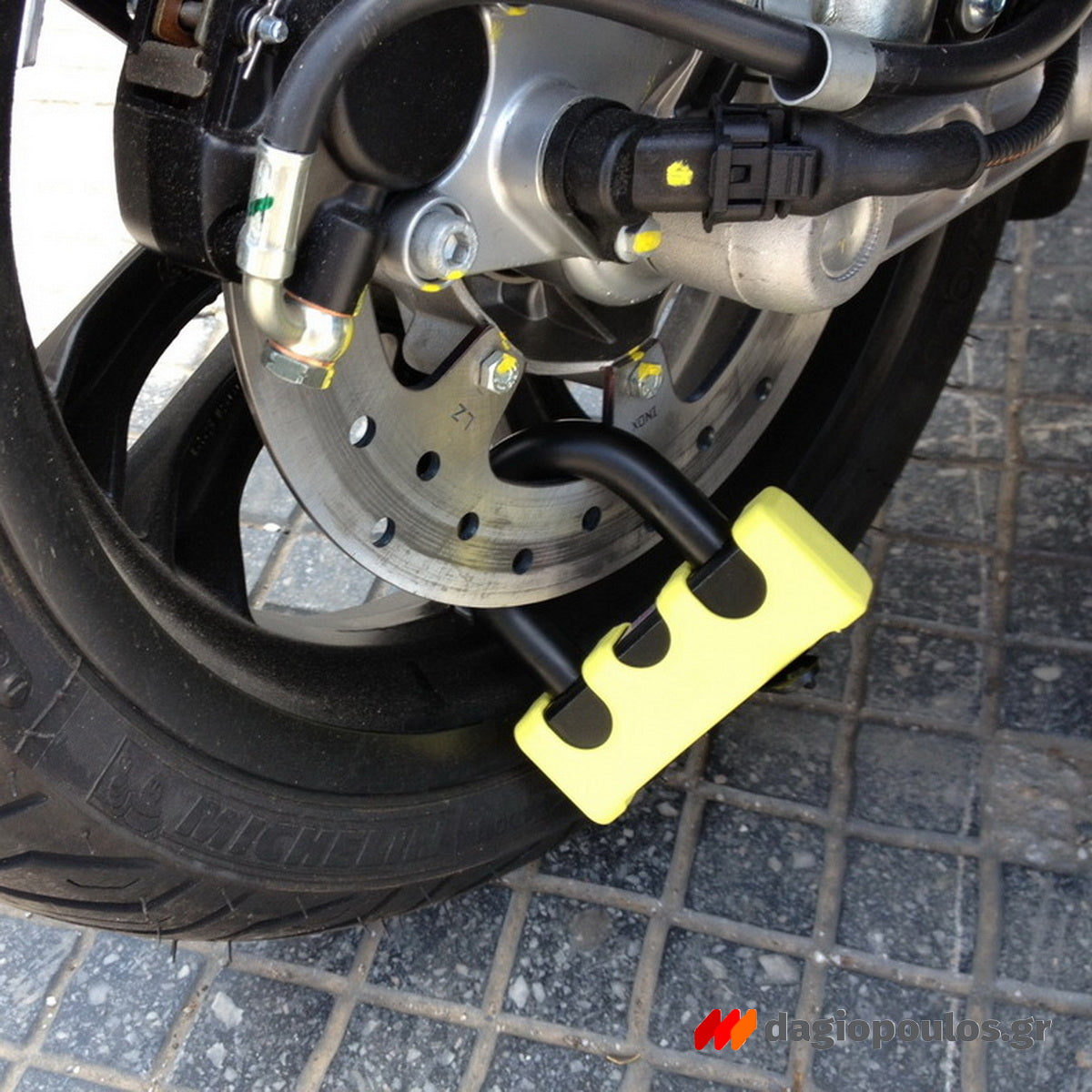 Abus 67/105 HB50 GRANIT™ Power XS Κλειδαριά Μοτοσυκλέτας Δισκόφρενου