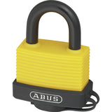 Abus 70AL/45 Λουκέτο Θαλάσσης Χρωματιστό ΚΙΤΡΙΝΟ