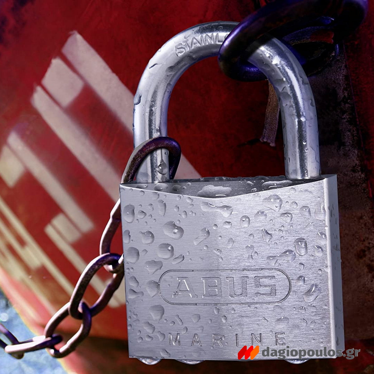 Abus 75IB/50 Marine Λουκέτο Θαλάσσης Με Κλειδί Υπερασφαλείας 50mm