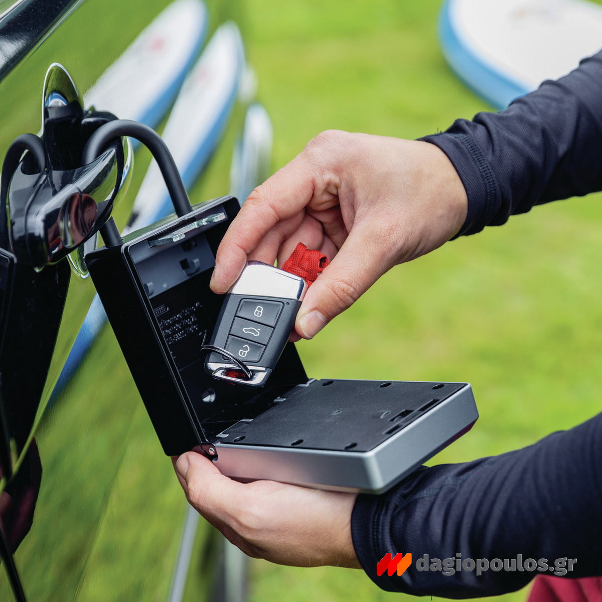 Abus 797 Smart KeyGarage One Κλειδοθήκη Ασφαλείας Κρεμαστή Με Κλείδωμα Μέσω  Bluetooth