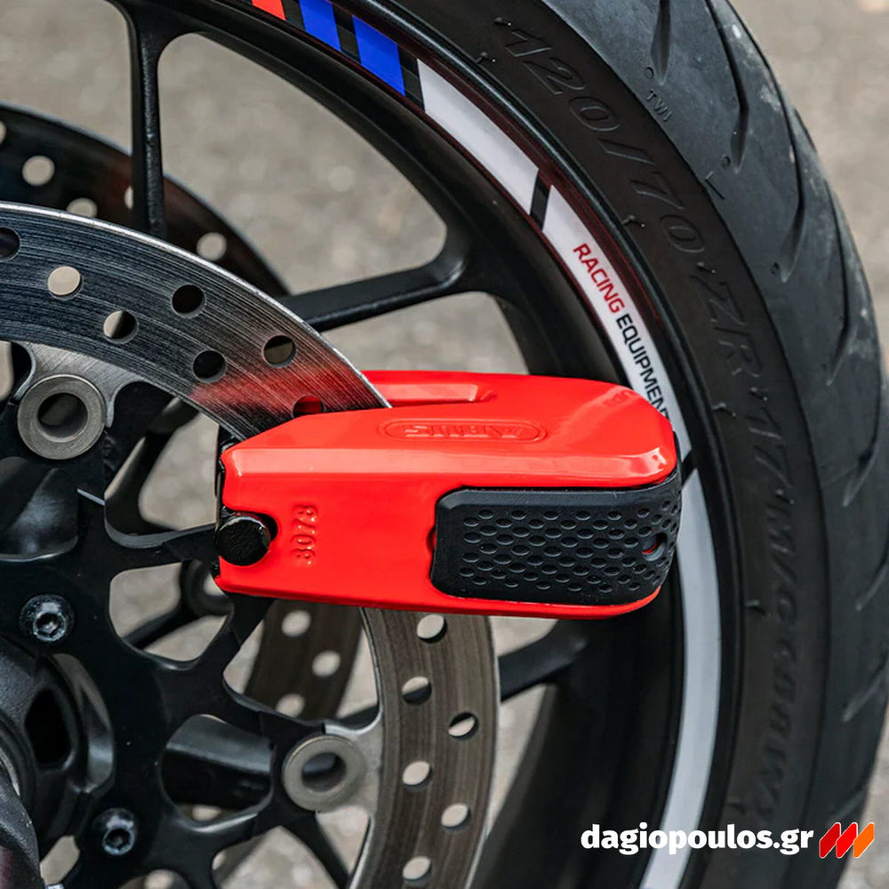 Abus 8078 Granit™ Detecto One 2.0 Κλειδαριά Μοτοσυκλέτας Δισκόφρενου Με Συναγερμό