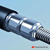 Abus 8200/85 IVEN Steel-O-Flex™ Κλειδαριά Ποδηλάτου Με Συρματόσκοινο 85cm