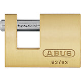Abus 82/63 Monoblock Λουκέτο Πείρου (Τάκος) Ορειχάλκινος Με Ατσάλινο Πείρο 63mm