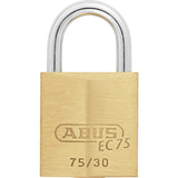 Abus EC 75/30 Λουκέτο Ορειχάλκινο Με Κλειδί Ασφαλείας 30mm