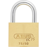 Abus EC 75/50 Λουκέτο Ορειχάλκινο Με Κλειδί Ασφαλείας 50mm