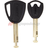 Abus 1190/150 2.0 Κλειδαριά Μοτοσυκλέτας - Ποδηλάτου Αλυσίδας Με Κλειδί 150cm