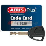 Abus 950/100 Steel-O-Flex™ Κλειδαριά Μοτοσυκλέτας - Ποδηλάτου Συρματόσχοινου 100cm