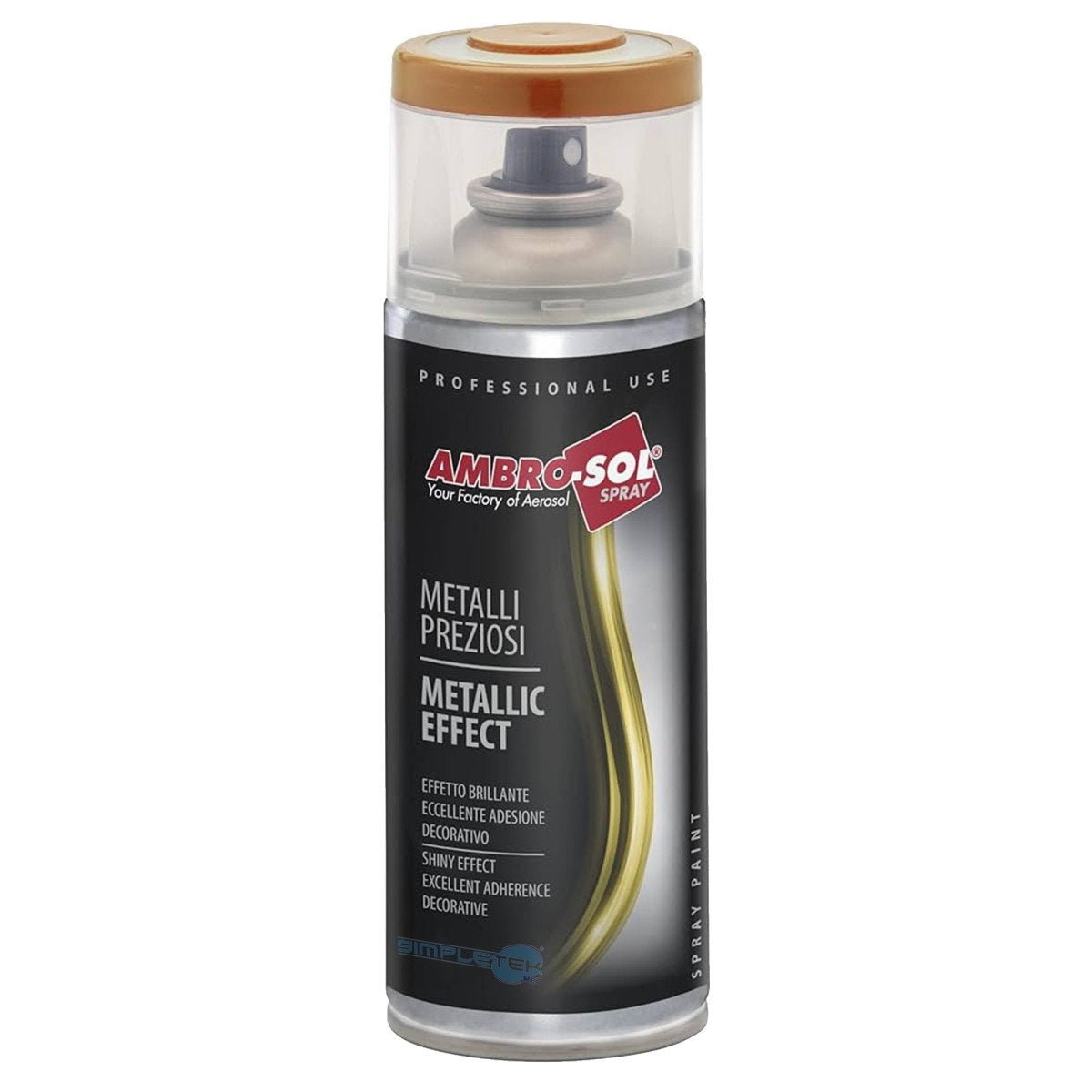 AmbroSol Spray Metallic Effect Μεταλλικό 400ml ΧΑΛΚΟΣ (COPPER - RAME)