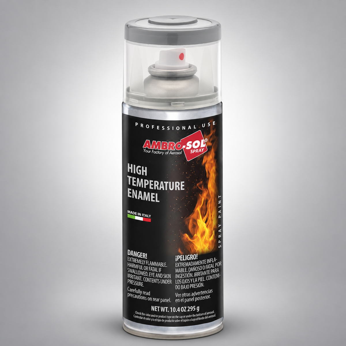 AmbroSol Spray High Heat Σπρέυ Υψηλής Θερμοκρασίας 400ml ΓΚΡΙ ΑΝΘΡΑΚΙ 600°C