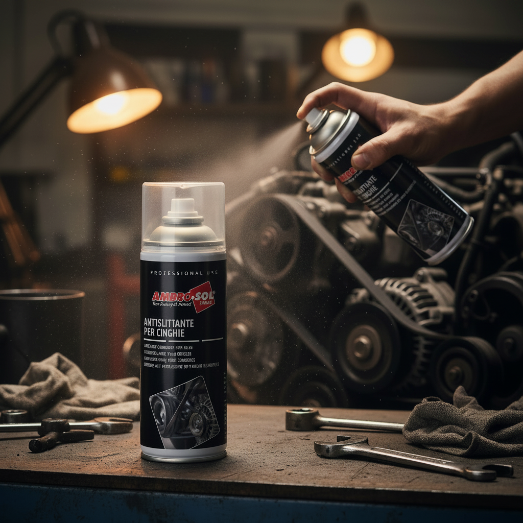 Ambrosol Antislittante Per Cinghie Spray Αντιολίσθησης & Προστασίας Ιμάντα Μετάδοσης 400ml