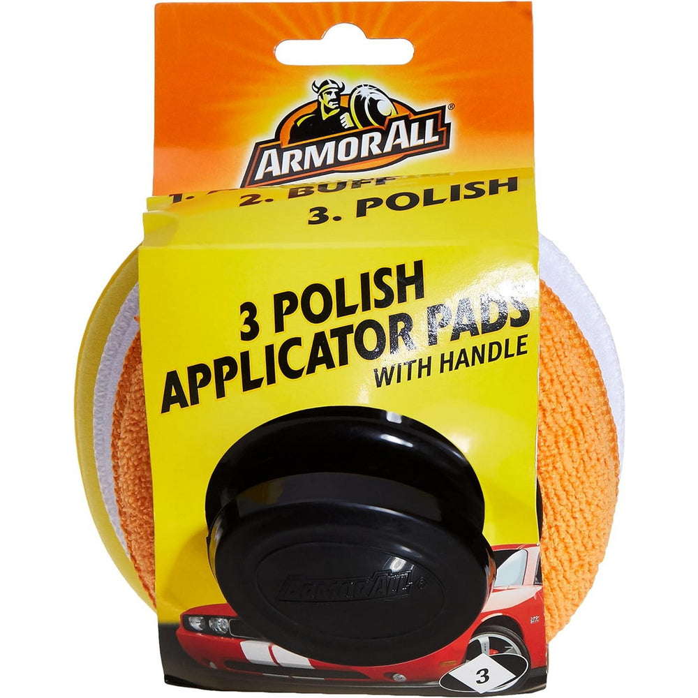 Armor All 3 Polish Applicator Pads Σφουγγάρια Γυαλίσματος Με Λαβή