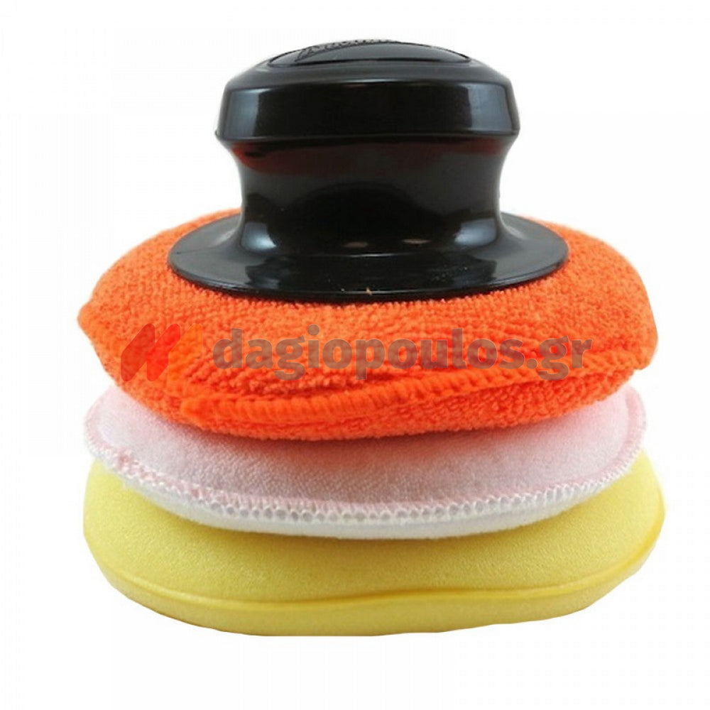 Armor All 3 Polish Applicator Pads Σφουγγάρια Γυαλίσματος Με Λαβή