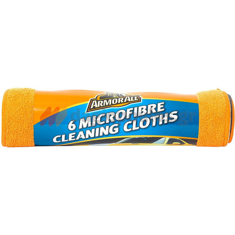 Armor All Microfibre Cleaning Cloths Πετσέτες Καθαρισμού Μικροϊνών Σετ 6 Τεμ