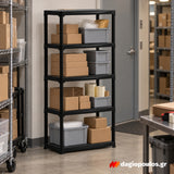 Art Plast T80/5 Ραφιέρα Εσωτερικής Χρήσης 5 Ραφιών Ιταλίας
