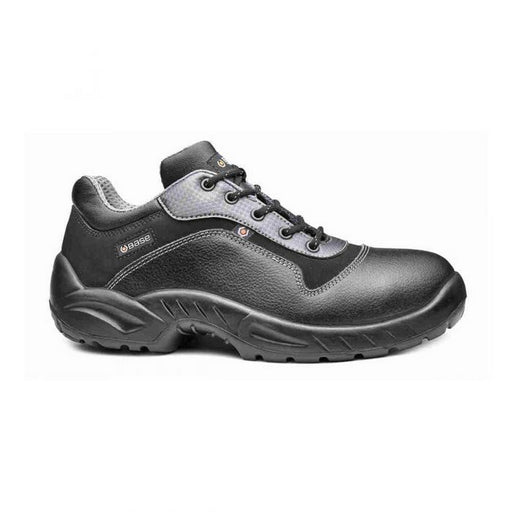 Base ETOILE Δερμάτινα Παπούτσια Εργασίας S3 SRC μαύρο/γκρι | Dagiopoulos.gr