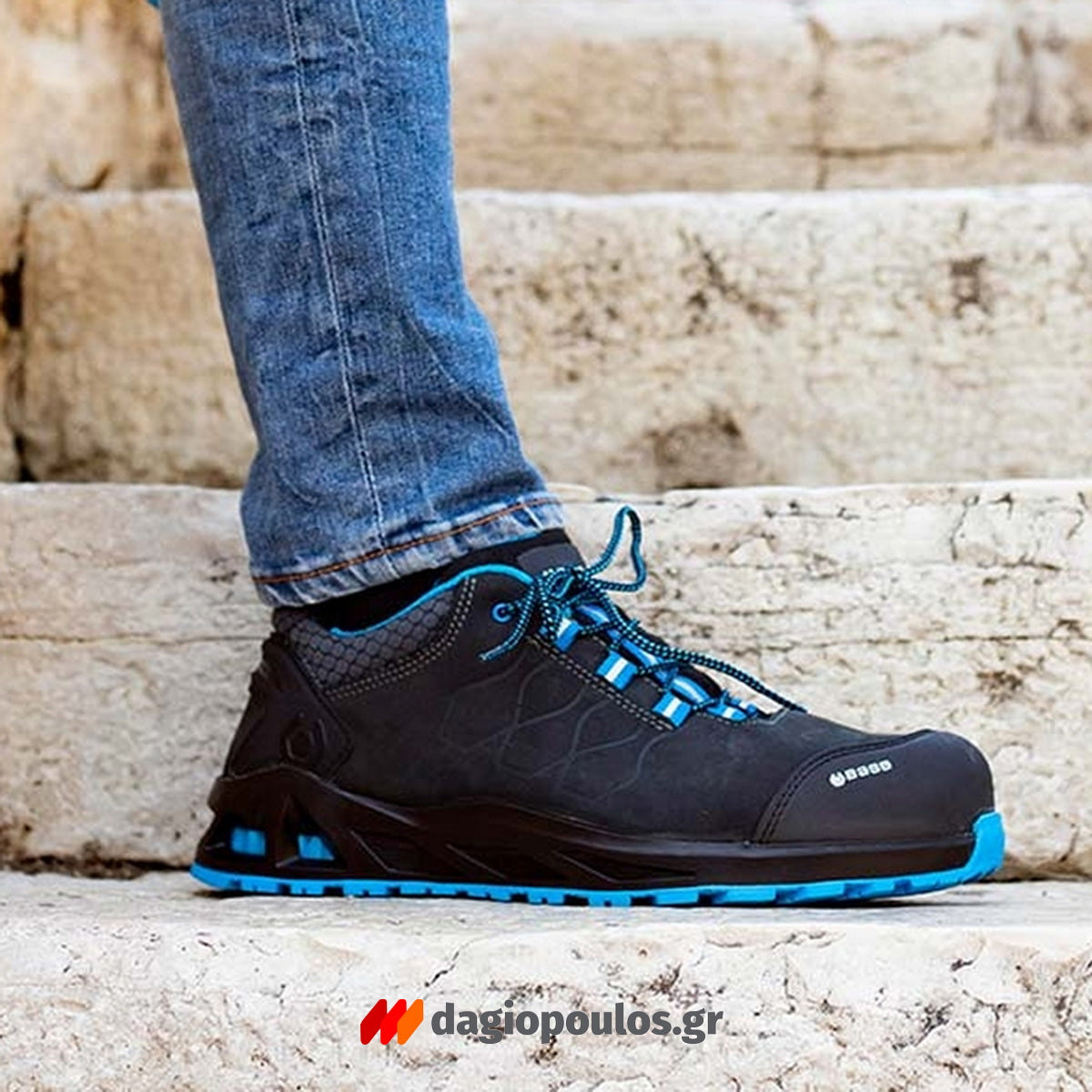 Base K-Road S3 HRO CI HI SRC Παπούτσια Ασφαλείας Χαμηλά Με Προστασία