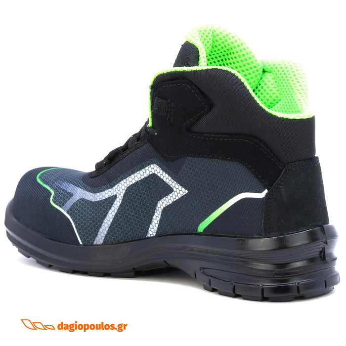 Base OREN TOP Παπούτσια Μποτάκια Εργασίας S3 SRC ΜΑΥΡΟ/ΓΚΡΙ | Dagiopoulos.gr