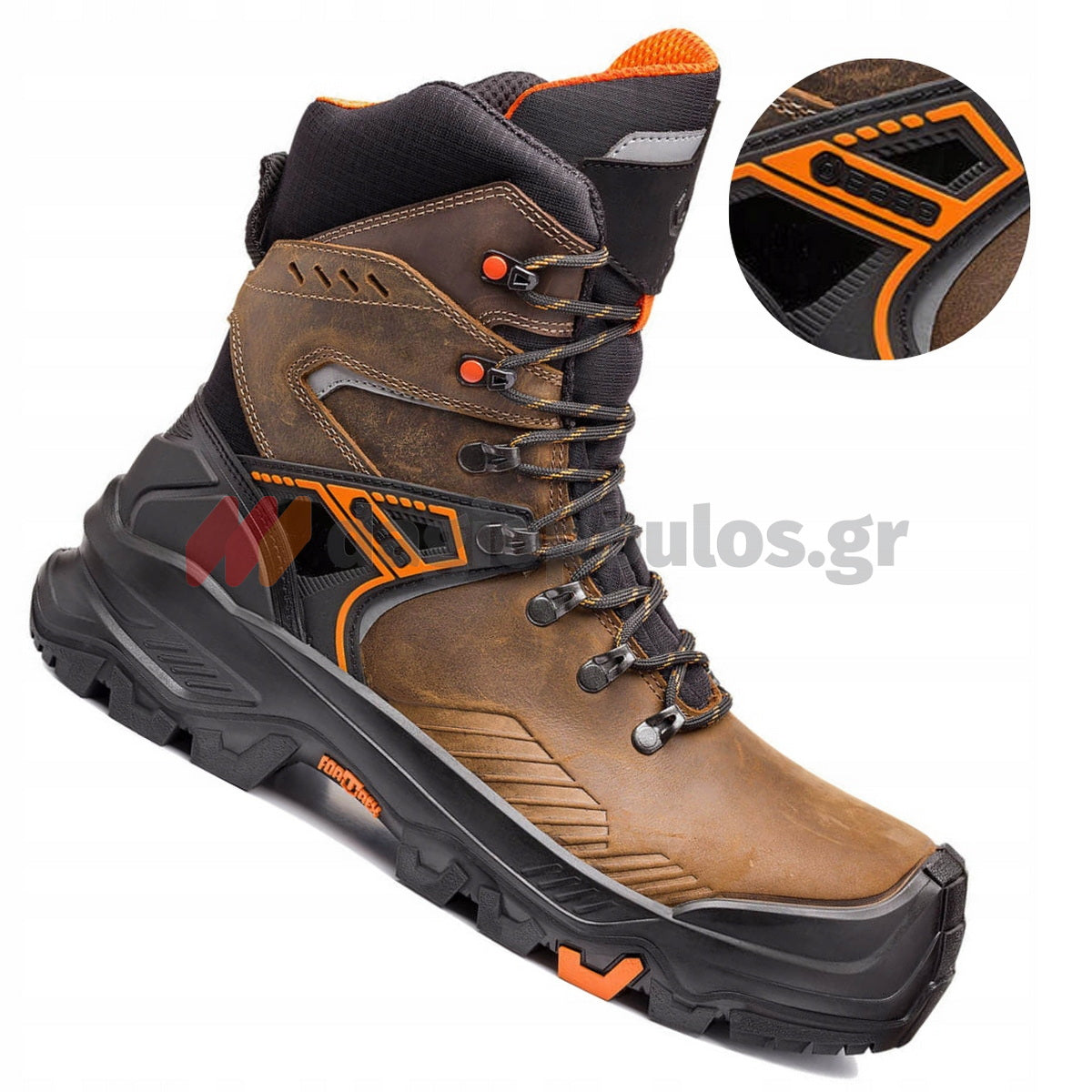 Base T-WALL Top S3S HRO CI HI LG FO SR Παπούτσια Ασφαλείας & Προστασίας Εργασίας Μπότες Με Προστασία