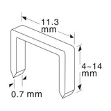 FF Group 24260 Καρφωτικό Χειρός S53 Για Δίχαλα 4-14mm