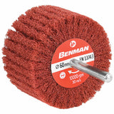 Benman Σβουράκι Κετσές Λείανσης Καθαρισμού Γυαλίσματος Με Άξονα Non Wooven P280