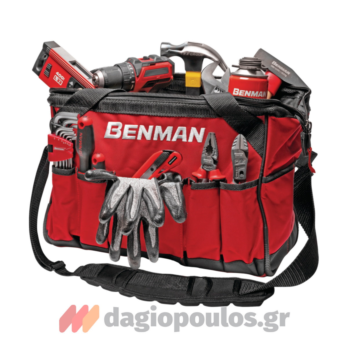 Benman 73197 Εργαλειοθήκη Υφασμάτινη 25Ltr