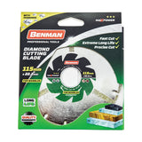 Benman 74471 Maxpower Δίσκος Διαμαντέ (Διαμαντόδισκος) Κοπής Μαρμάρου 125 mm