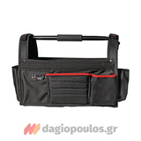 Benman 77014 Εργαλειοθήκη Ανοικτού Τύπου Υφασμάτινη Με Κεντρική Λαβή