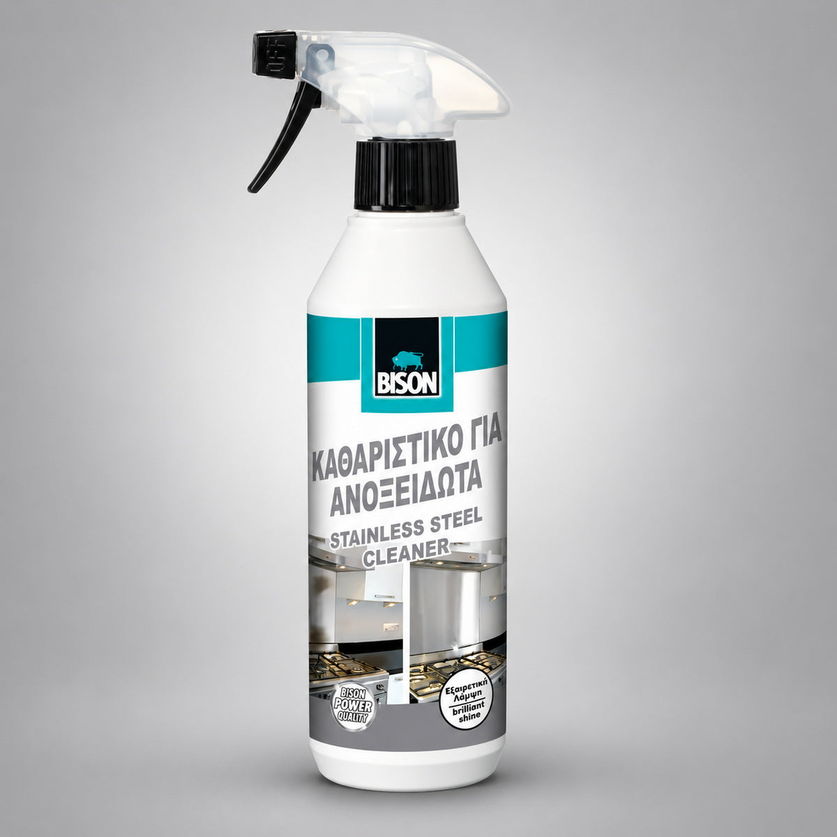 Bison Stainless Steel Cleaner Καθαριστικό Για Ανοξείδωτες Επιφάνειες