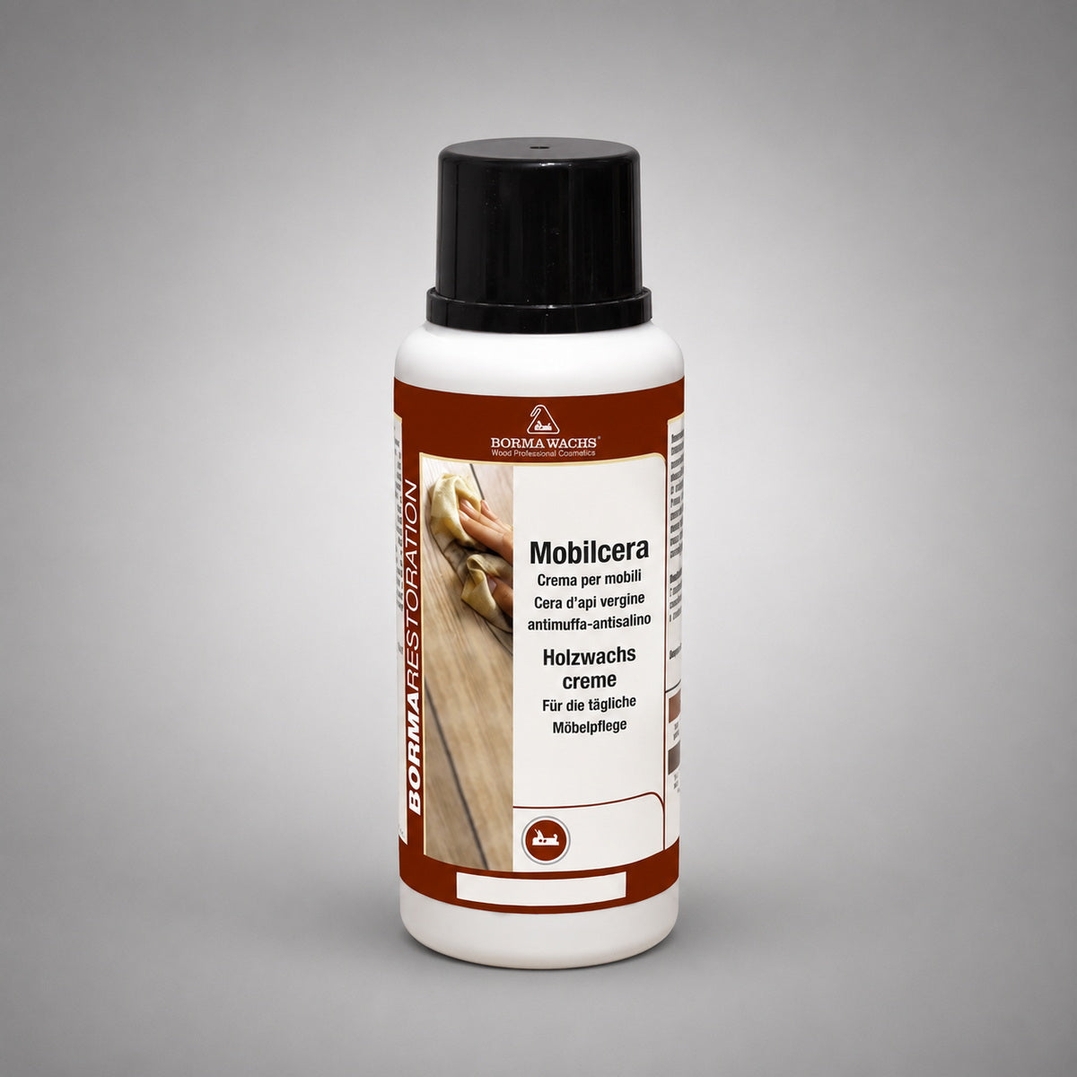 Borma Wachs Furniture Creamy Wax Polish Κερί Επίπλων Υγρό Κρέμα Διαφανές Ματ 250ml
