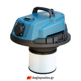 BORMANN Pro BVC3410 Επαγγελματική Ηλεκτρική Σκούπα Υγρών / Στερεών 1400W Με Κάδο 30Ltr