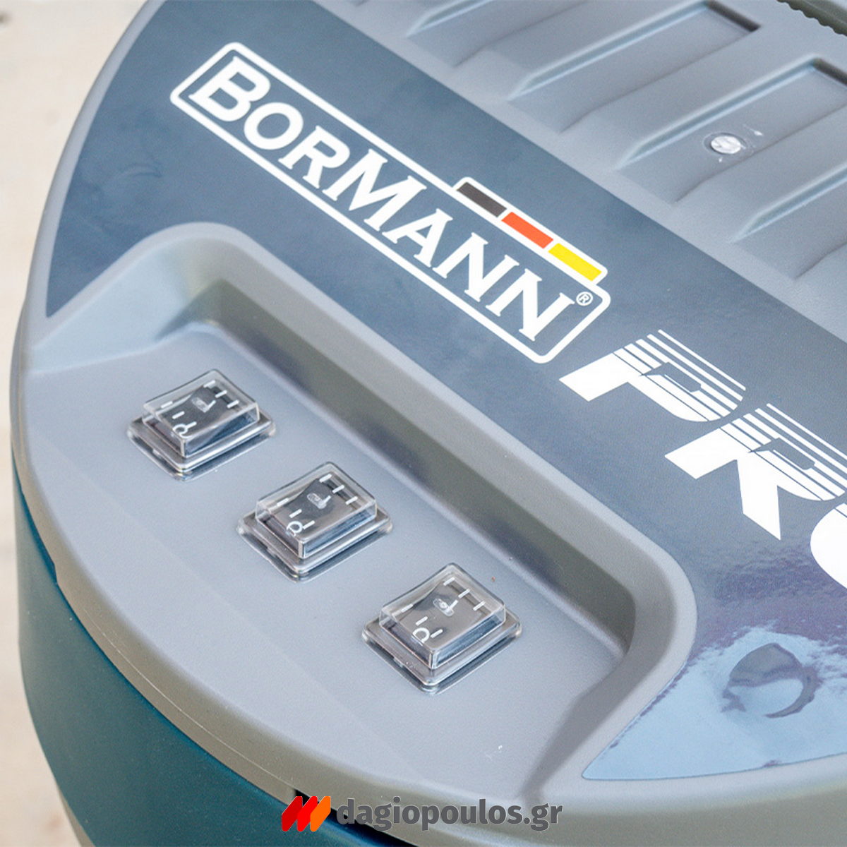 BORMANN Pro BVC7510 Επαγγελματική Ηλεκτρική Σκούπα Υγρών / Στερεών 3000W Με Ανοξείδωτο Κάδο 80Lt