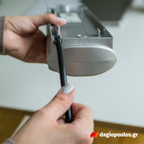 Brennenstuhl Primera-Line 1153390120 Πολύμπριζο Με 2 Διακόπτες 10 Θέσεων Ασημί