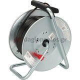 Brennenstuhl Garant S 4 E 1195066 IP20 Μπαλαντέζα Ρεύματος Σε Μεταλλικό Καρούλι Με Καλώδιο H05VV-F 3G1,5 x 50mtr