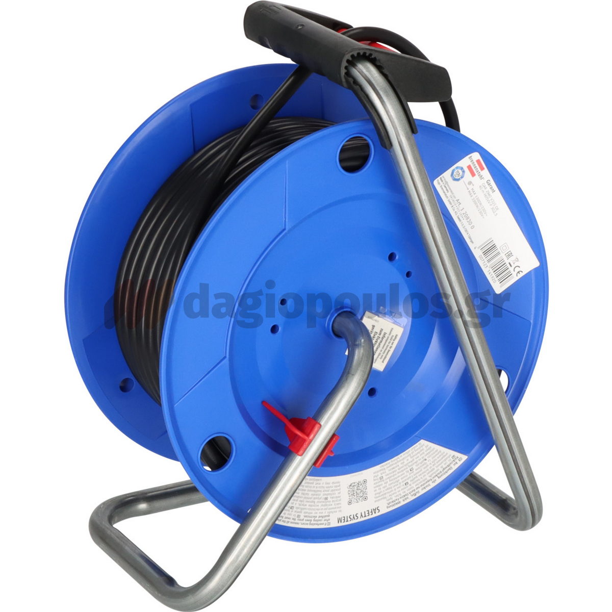 Brennenstuhl Garant E 1208300 IP20 Μπαλαντέζα Ρεύματος Σε Καρούλι Με Καλώδιο H05VV-F 3G2,5 x 40mtr