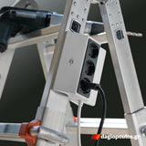 Brennenstuhl BCR1050 Πολύπριζο 3 Θέσεων Καλώδιο 3m Λευκό - Μαύρο