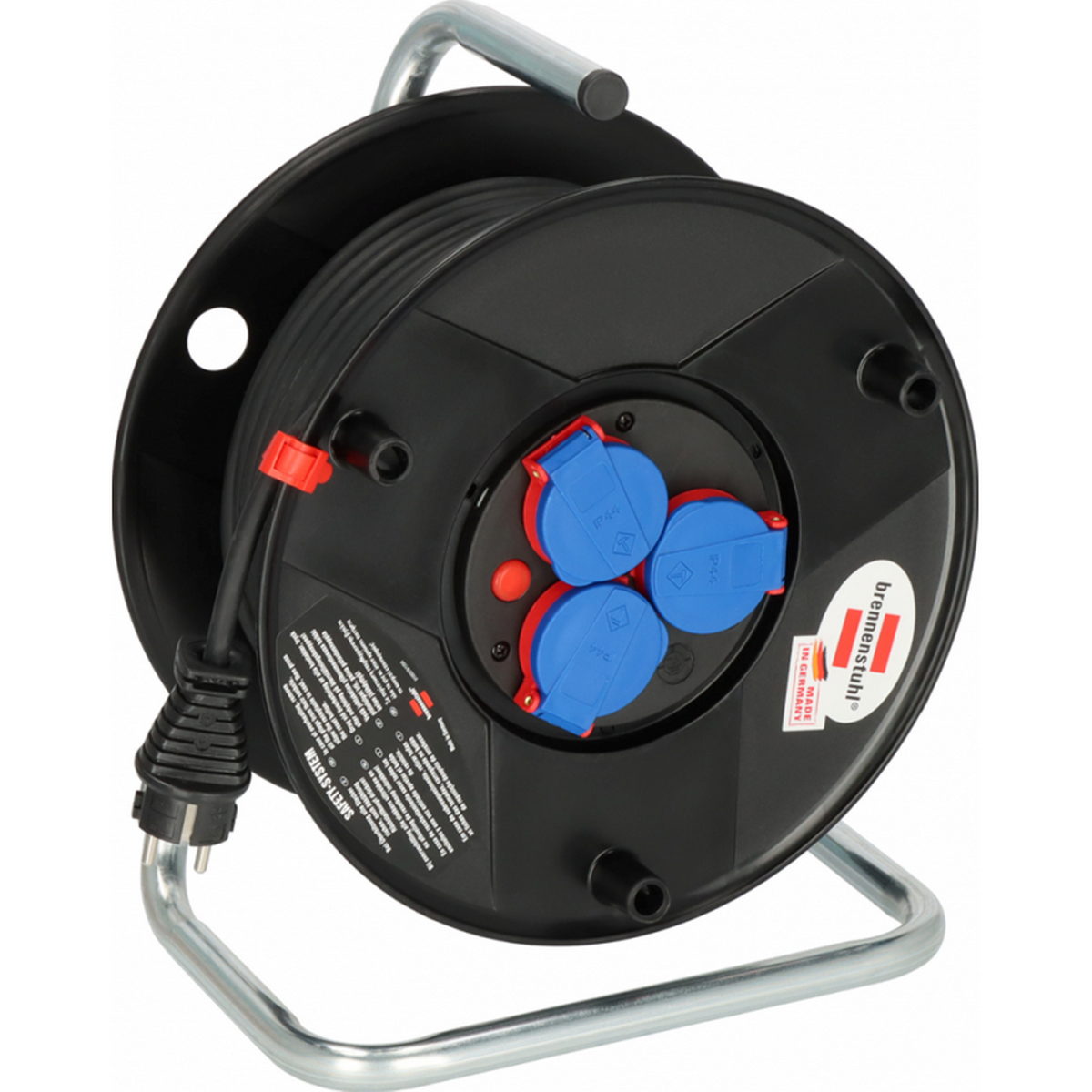 Brennenstuhl Garant AK 1098478001 IP44 Μπαλαντέζα Ρεύματος Σε Καρούλι Με Ενισχυμένο Καλώδιο H05RR-F 3x2.5 x 20mtr