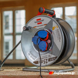 Brennenstuhl Garant S IP44 Μπαλαντέζα Ρεύματος Σε Καρούλι Με Καλώδιο H07RN-F 3G2,5 x 25mtr