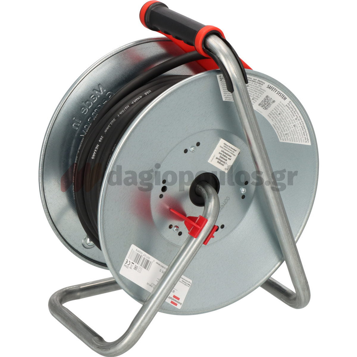 Brennenstuhl Garant S IP44 Μπαλαντέζα Ρεύματος Σε Καρούλι Με Καλώδιο H07RN-F 3G2,5 x 25mtr