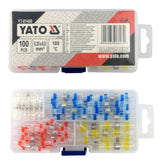 Yato YT-81450 Θερμοσυστελλόμενα με Κόλλα 0,256mm² Σετ 100 Τεμ