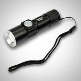 Yato YT-08569 Φακός Χειρός XT-E CREE LED Επαναφορτιζόμενος USB 5W 350 Lumens