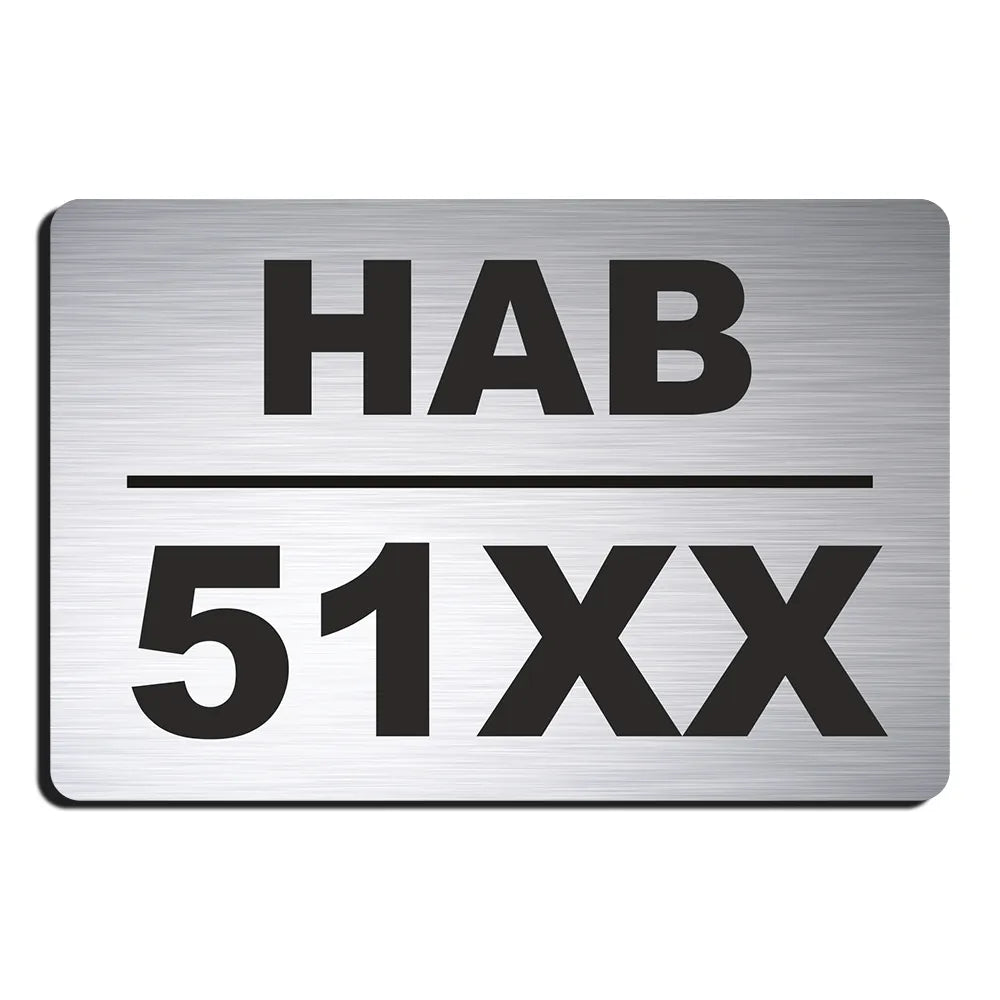 Πινακίδα Μοτοσυκλέτας Μοτοποδηλάτου από Aκρυλικό Plexiglass