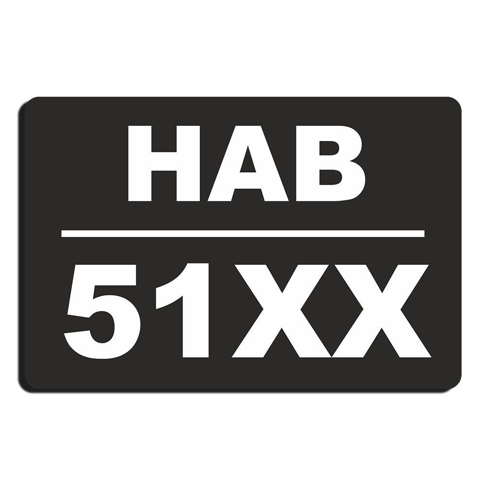 Πινακίδα Μοτοσυκλέτας Μοτοποδηλάτου από Aκρυλικό Plexiglass