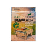 CasusGrill Οικολογική Βιοδιασπώμενη Ψησταριά ΒΒQ Μιάς Χρήσης
