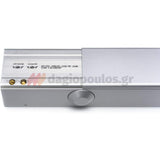 Cisa C1610 Μηχανισμός Επαναφοράς Θυρών (Σούστα) Ρυθμιζόμενος 80kg Με Στοπ ΑΣΗΜΙ