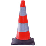 Κώνος Οδοσήμανσης PE50RRS από Πολυαιθυλένιο (PE) 50cm Με Βαριά Βάση