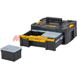 DeWalt DWST1-70705 T-Stak Εργαλειοθήκη Συρταριέρα Με Organiser & 6 Κύπελα Θήκες