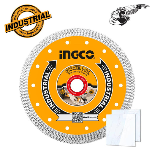 Ingco DMD081801HT Επαγγελματικός Λεπτός Διαμαντόδισκος 180mm x 1.2mm | dagiopoulos.gr